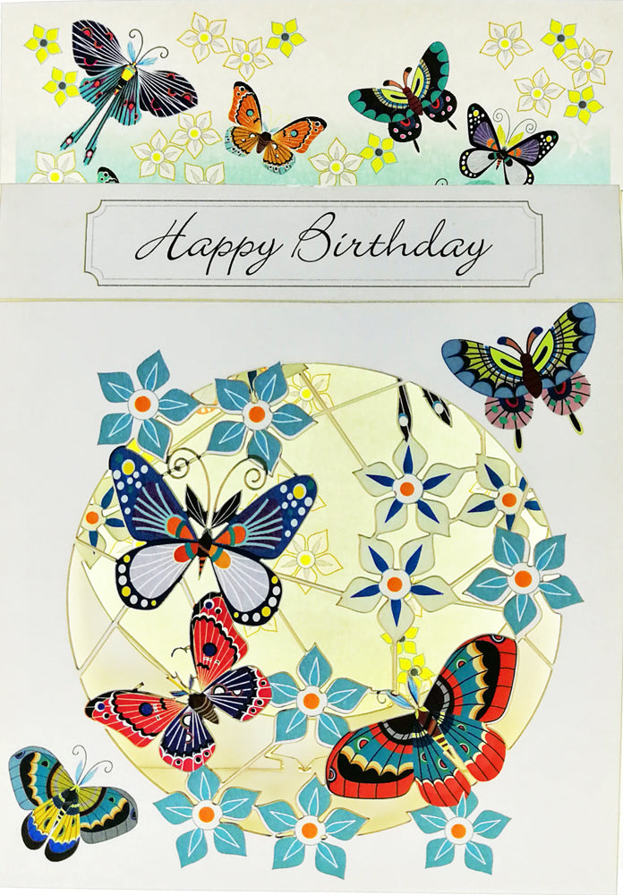 RBX201 Happy Birthday Butterflies