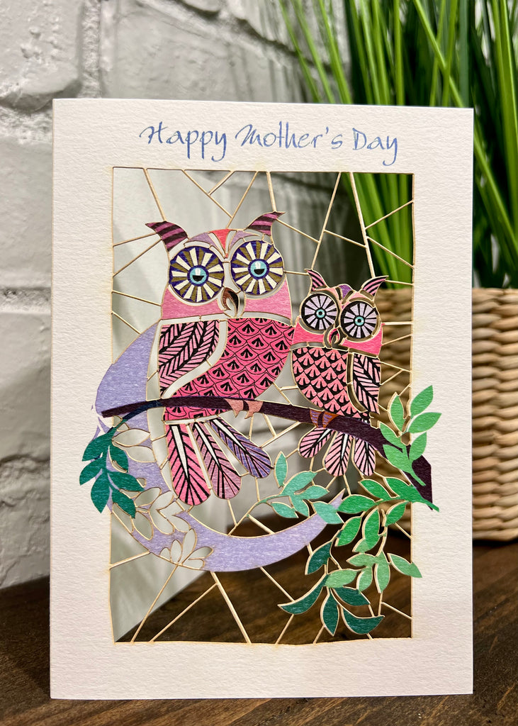 RPM165 Mothers Day Pink Owls