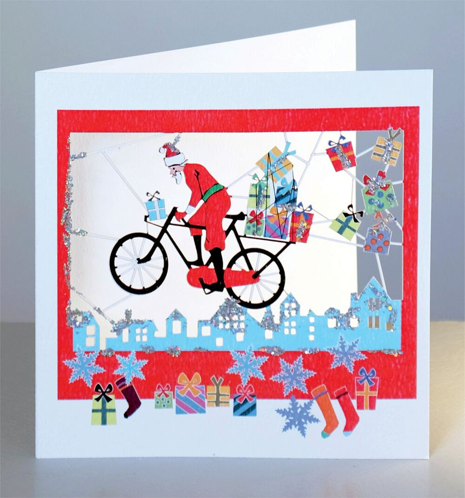 RXPM46 Santa pedaling presents