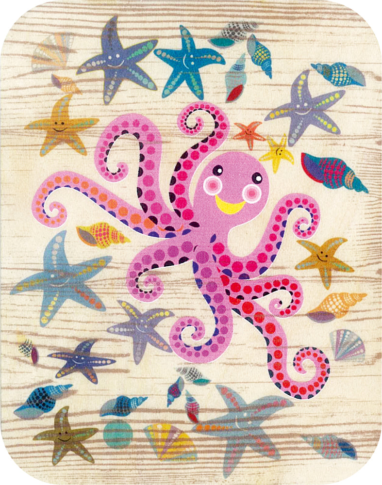 W212 Happy Pink Octopus